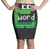 word muncher Pencil Skirts