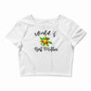 world's best mother Crop Top