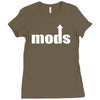 mod 60s music target soul gift new Ladies Fitted T-Shirt