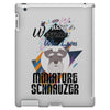 who loves miniatur schnauzer iPad 3 and 4 Case