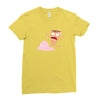 don't lose your mind Ladies Fitted T-Shirt
