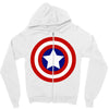 captain america Zipper Hoodie