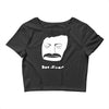 bon iver face Crop Top