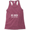 el jefe funny mexican Racerback Tank