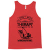 I Don't Need Therapy Just to Go Windsurfing Tank Top