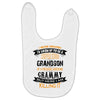 Super Cool Grandson Of A Freaking Awesome Grammy Baby Bibs