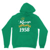 kings are born in 1958 Unisex Hoodie