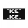 ice ice License Plate