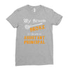 assistant principal Ladies Fitted T-Shirt