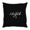 hair life Throw Pillow