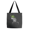 tribal parrot Tote Bags