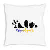 Beauty and The Beast Squadgoals Throw Pillow