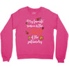 my favorite season is the fall of the patriarchy Crewneck Sweatshirt