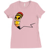 pencil monster Ladies Fitted T-Shirt