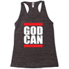 god can Racerback Tank