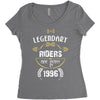 legendary riders are born in 1996 Women's Triblend Scoop T-shirt