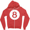 magic 8 ball Zipper Hoodie