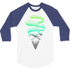 aurora borealis 3/4 Sleeve Shirt