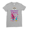 birthday troll Ladies Fitted T-Shirt