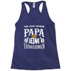 papa   tatowierungen Racerback Tank