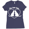 valentine's day love cats Ladies Fitted T-Shirt
