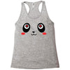 panda face Racerback Tank