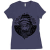 old helmsman Ladies Fitted T-Shirt