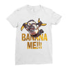 banana mee!!! Ladies Fitted T-Shirt