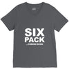 six pack coming soon mens V-Neck Tee
