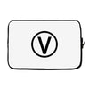 vegan symbol Laptop sleeve