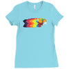 speed of flight Ladies Fitted T-Shirt