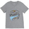quiet place V-Neck Tee