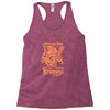 scary krampus Racerback Tank