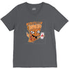 pizzaa monster V-Neck Tee