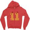 Eleven Waffle Zipper Hoodie