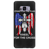 stand for the flag kneel for the cross Samsung Galaxy S8 Plus Case