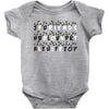 Friends Don't Lie Stranger Things quote Baby Onesie