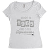 made in 1965 and still awesome Women's Triblend Scoop T-shirt