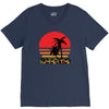 summer time V-Neck Tee