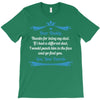 Dear Daddy, Thanks for Being my Dad Baby Boy Letter to Father T-Shirt