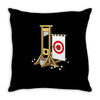 medieval fairground Throw Pillow