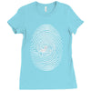 octo print Ladies Fitted T-Shirt