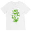 snake crest V-Neck Tee