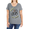 bawl so hard] Ladies Curvy T-Shirt