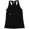 like a boss Racerback Tank