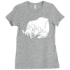 sancho und pancho kult fun fr&ouml;sche frog oldschool Ladies Fitted T-Shirt
