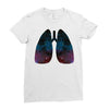 Lungs Ladies Fitted T-Shirt