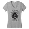 ride the biker Women's V-Neck T-Shirt