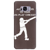 alternatives to war play cricket batting anti war stencil tour Samsung Galaxy S8 Plus