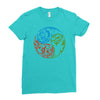 balance of power clearance Ladies Fitted T-Shirt